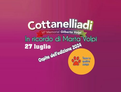 Alle Cottanelliadi 2024 verrà ricordata Marta Volpi. Chi vuole potrà donare crocchette per cani e gatti randagi