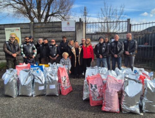 In memoria di Marta donati 800 chili di crocchette al Canile di Rieti e al Rifugio di Ivano